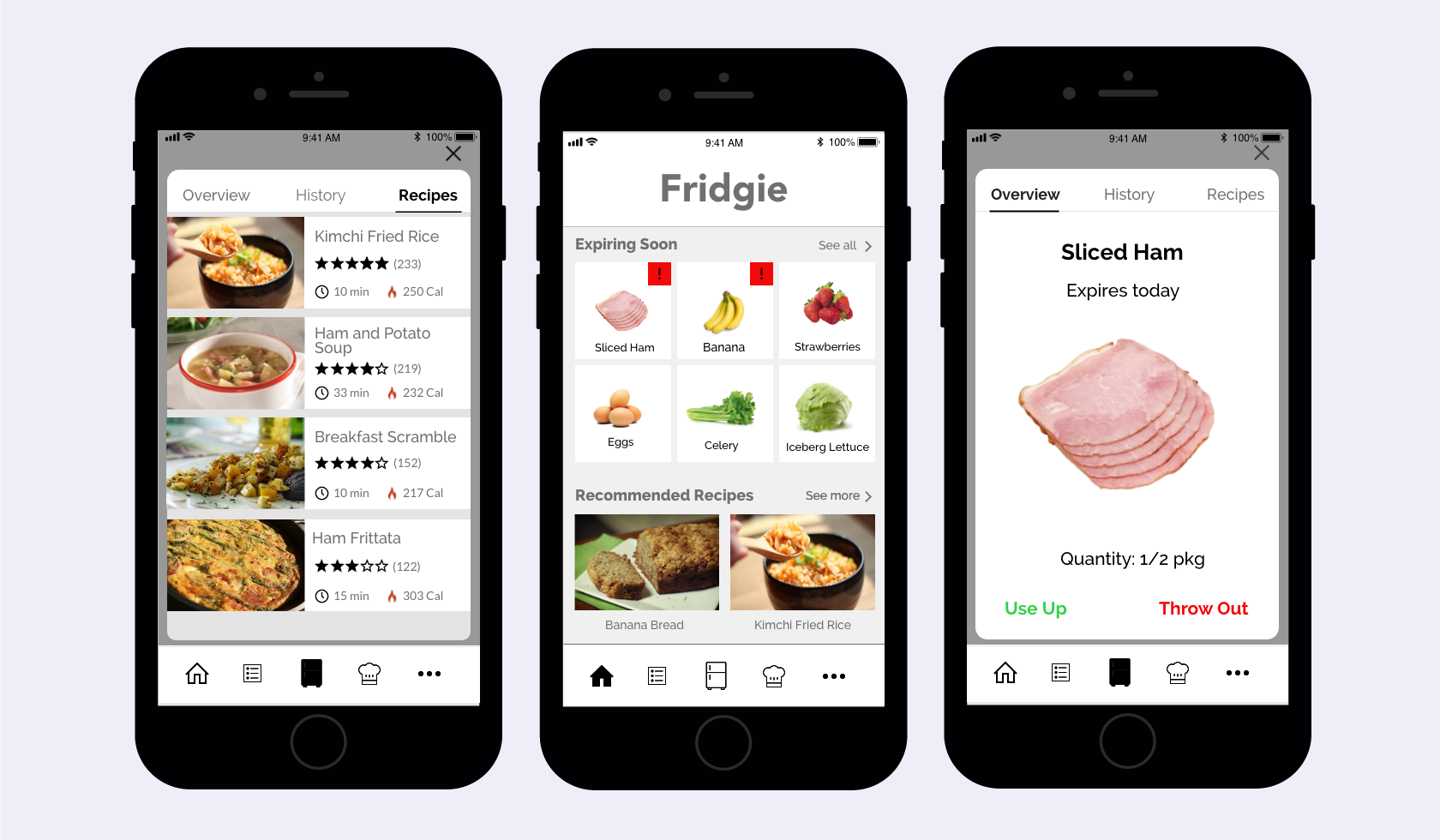 Fridgie: Refrigerator Tracker